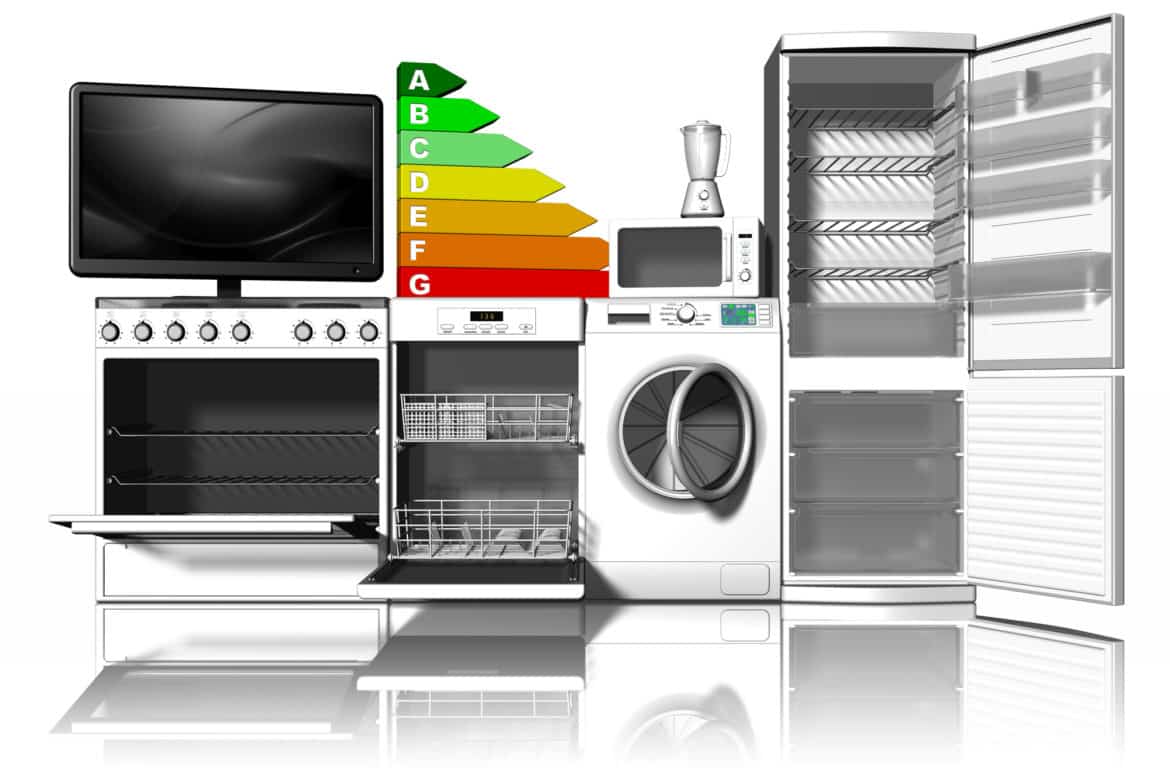 energy saving appliances 3d illustration energy saving appliances 3d illustration